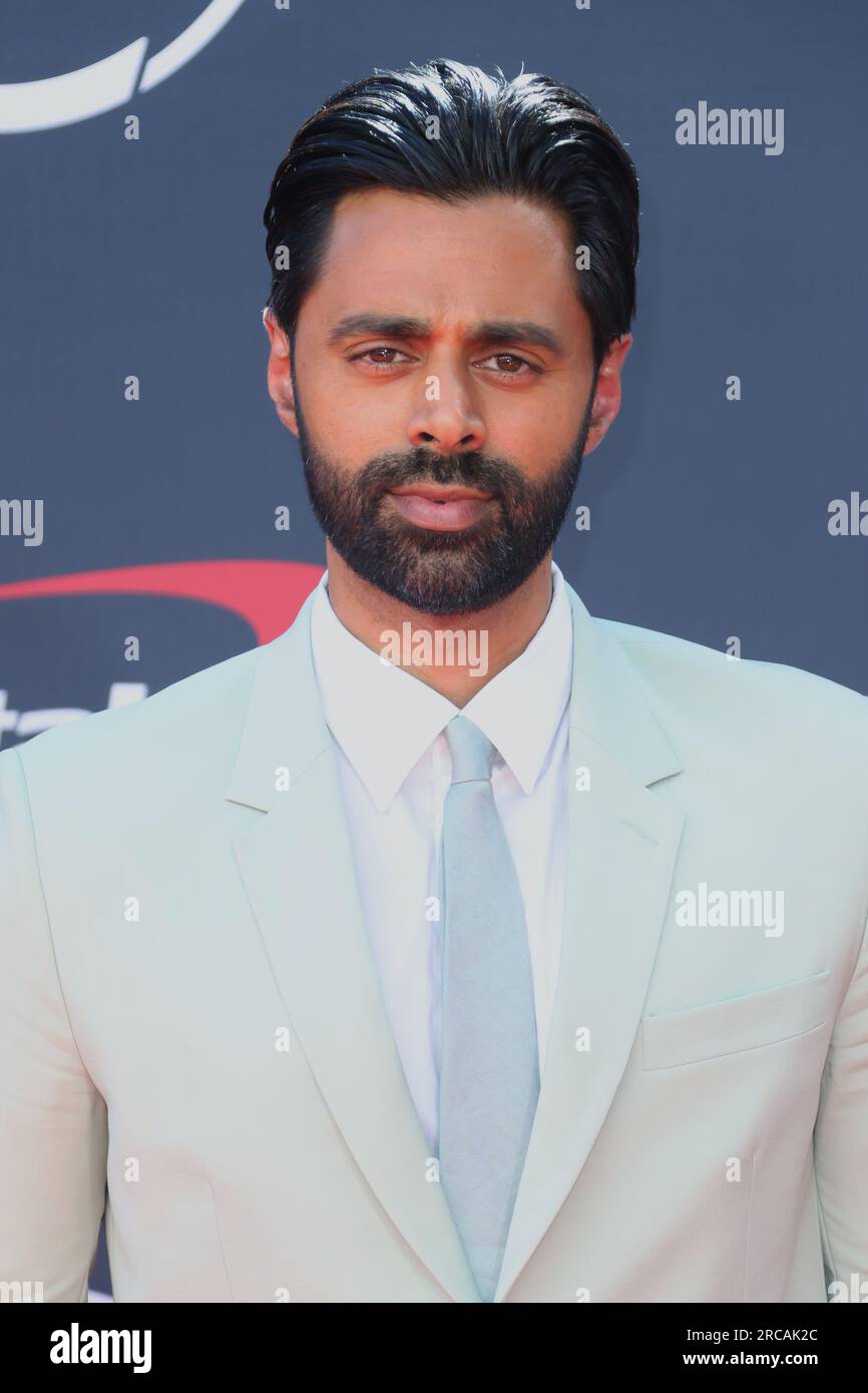 Hollywood, CA, July 12, 2023. Hasan Minhaj at The 2023 ESPY Awards held
