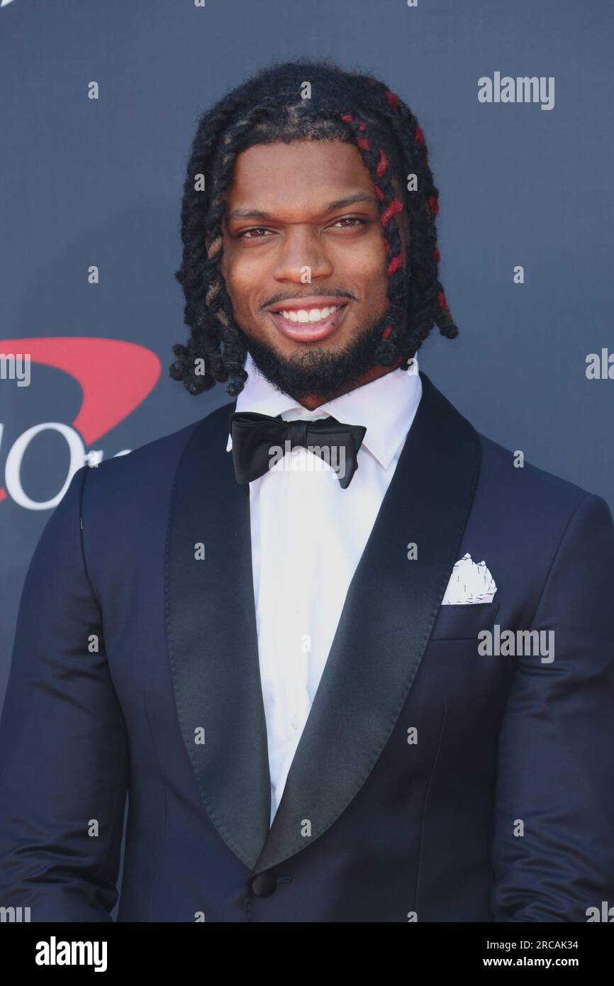 Hollywood, CA, July 12, 2023. Damar Hamlin at The 2023 ESPY Awards held