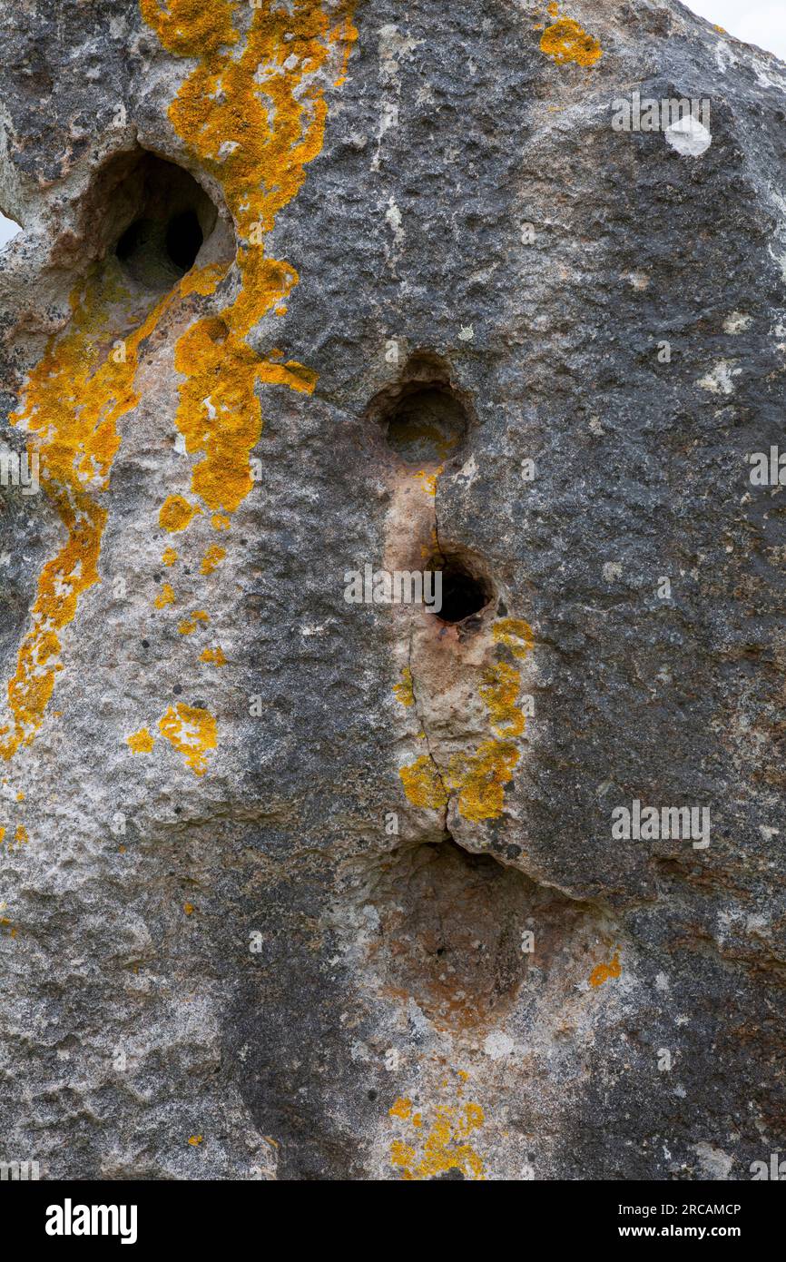 Avebury a Neolithic henge monument Stock Photo