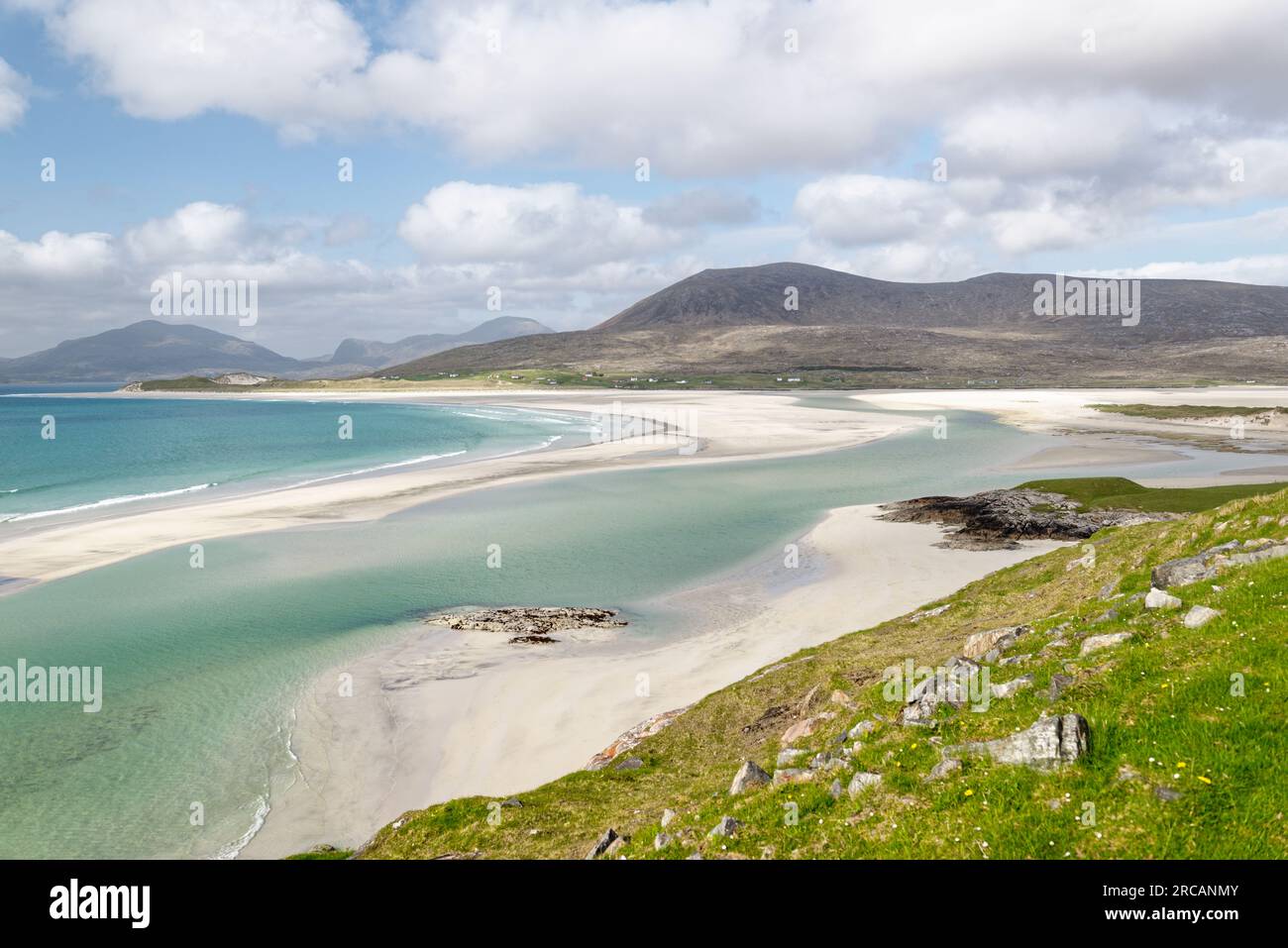 Luskentyre Bay, Harris, Outer Hebrides. Looking north from Seilebost