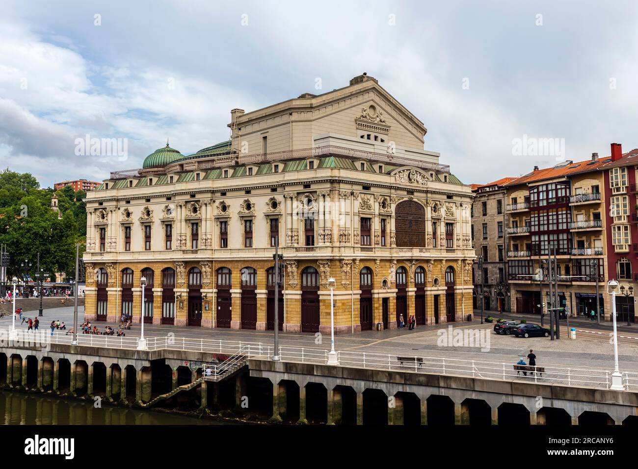 The Teatro Arriaga (named after Spanish composer) is an opera house in