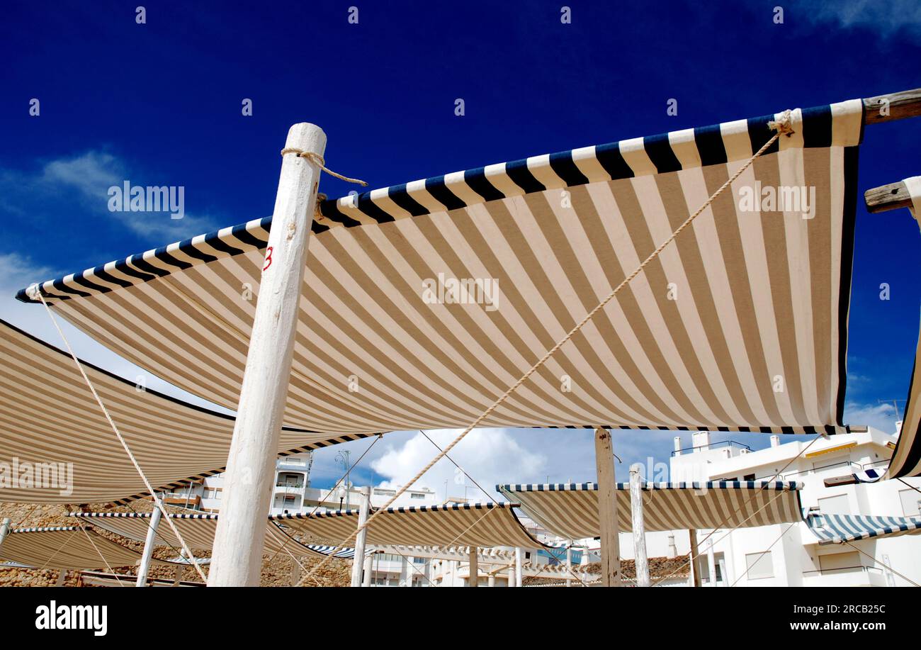Sun Shaded, Portugal Stock Photo