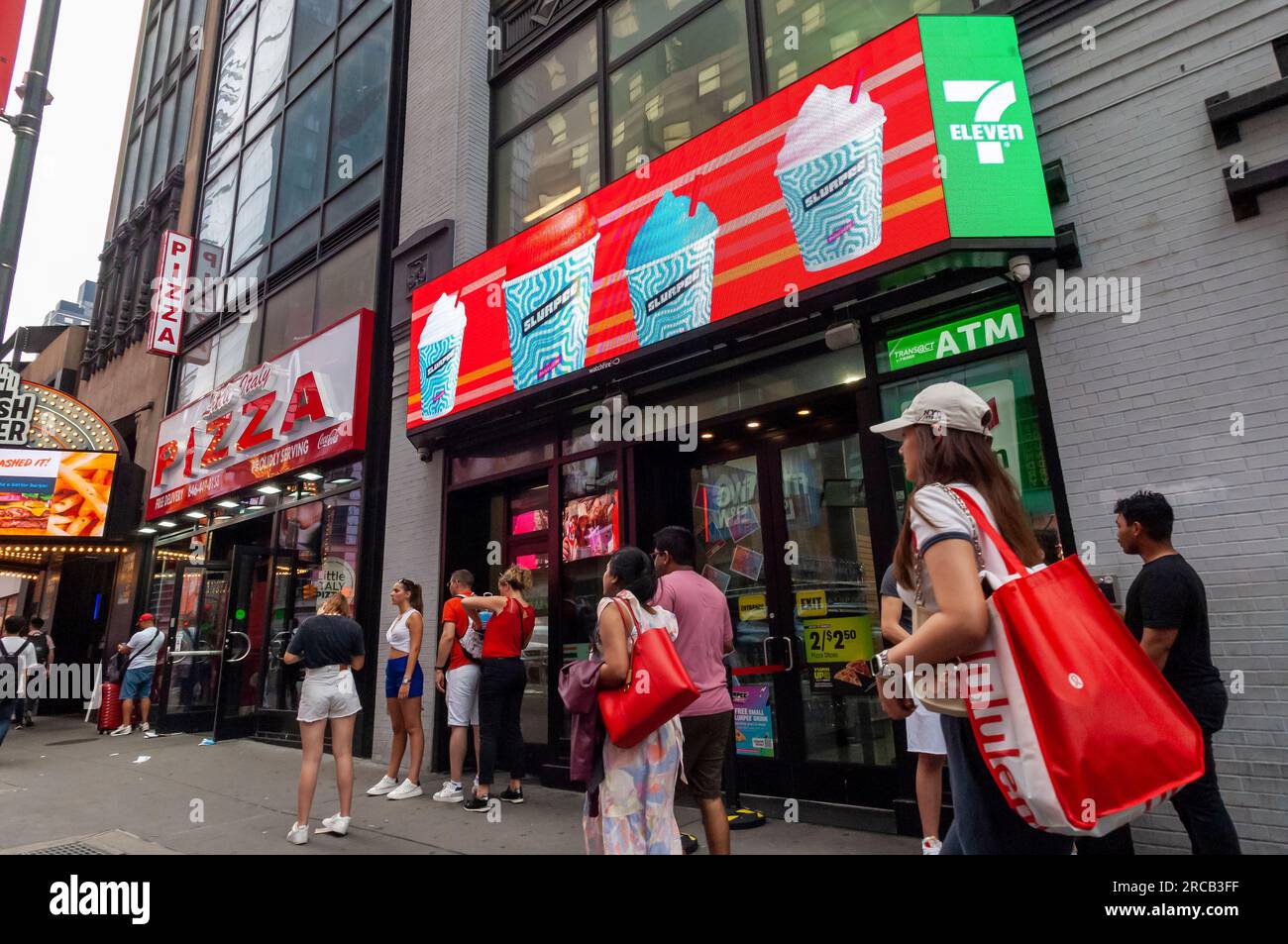 A 7Eleven convenience store in Midtown Manhattan in New York on Sunday