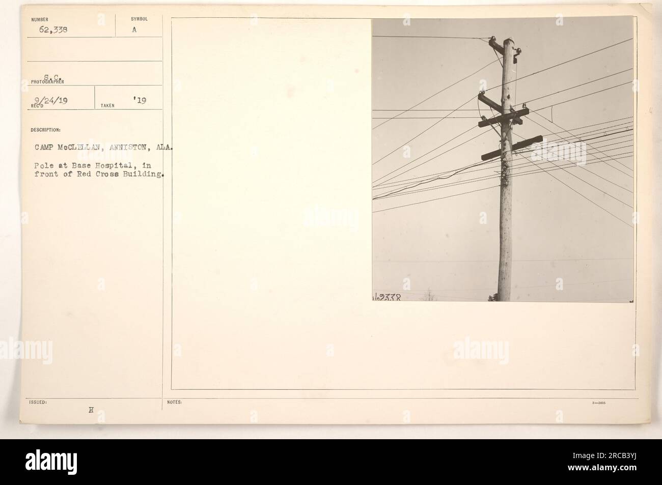 Camp mcclellan pole hi-res stock photography and images - Alamy