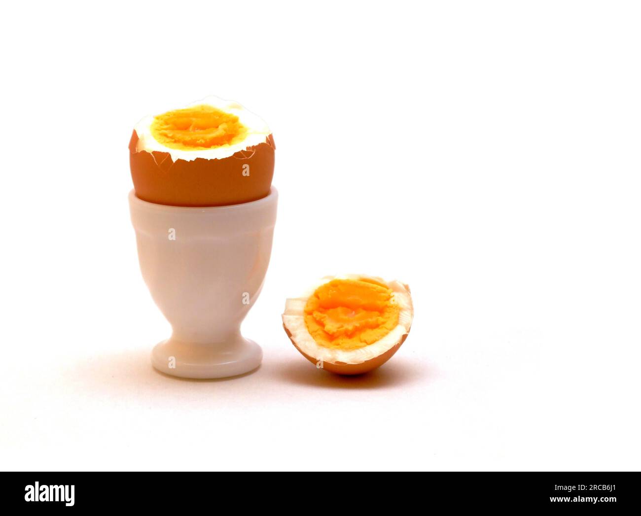 A breakfast egg Stock Photo