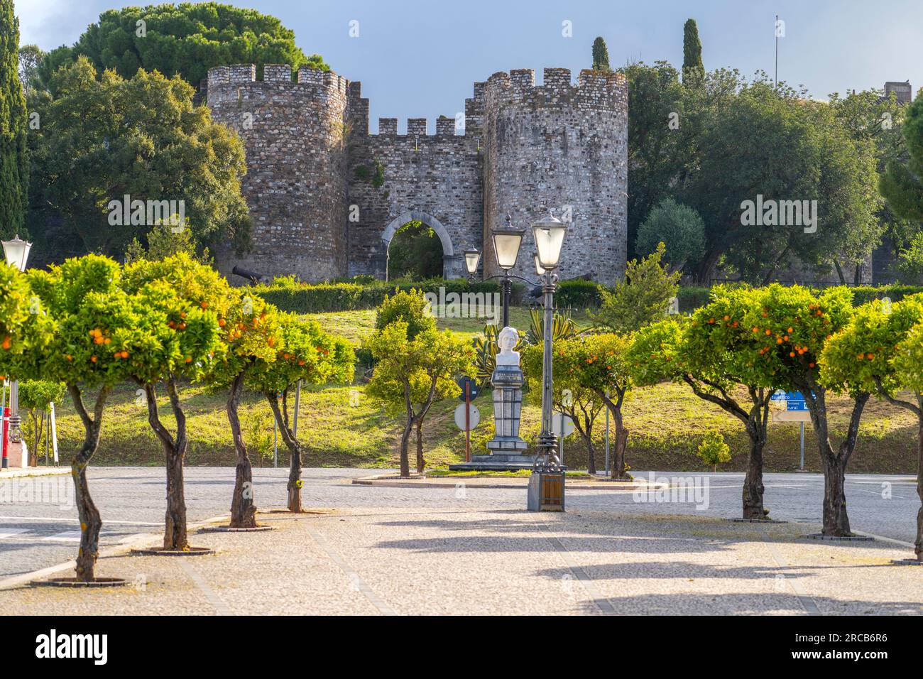 Castle of Vila Viçosa, Vila Viçosa, Évora district, Alentejo, Portugal Stock Photo