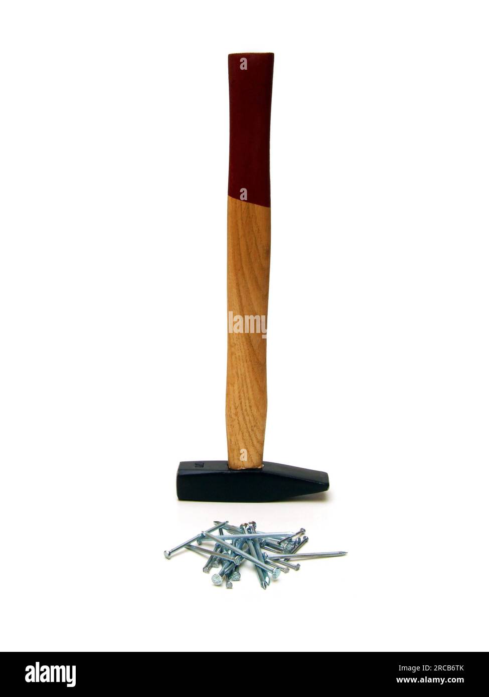 Hammer and nails for engineers Stock Photo Alamy