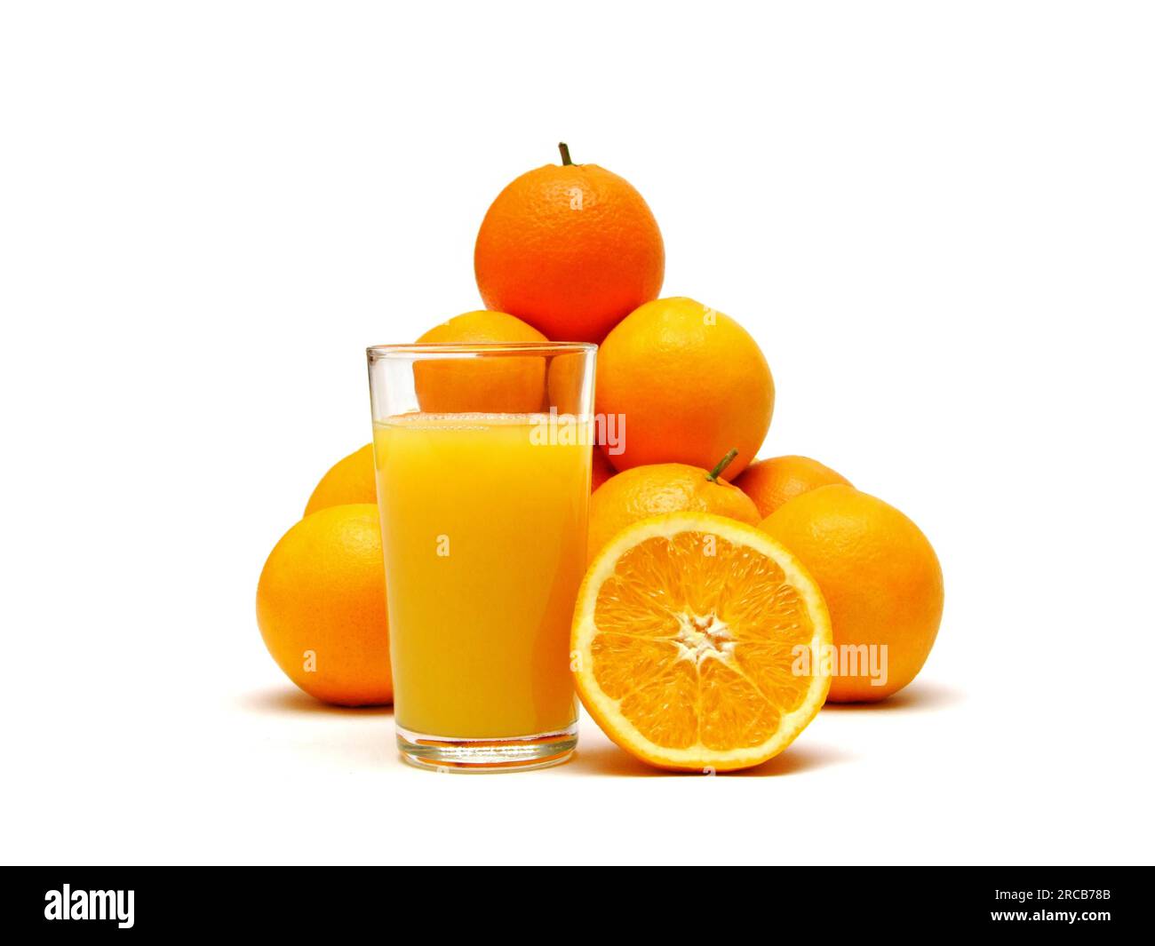 A few oranges Stock Photo