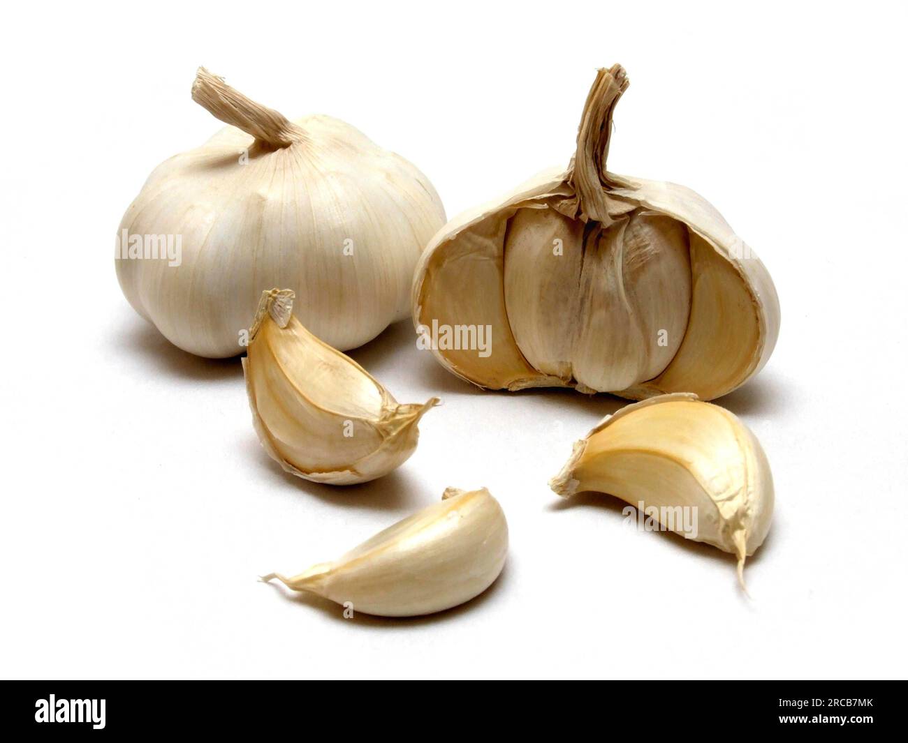 Garlic cloves Stock Photo