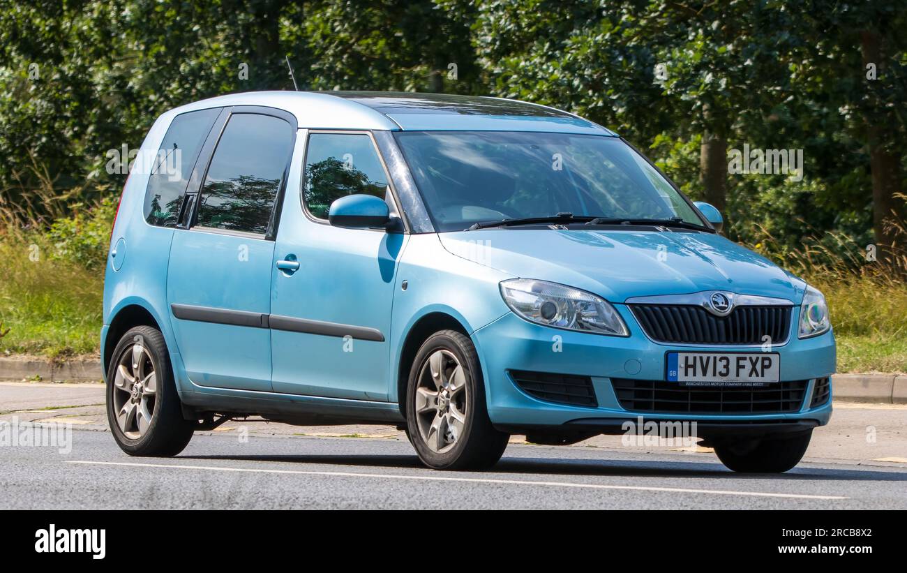 2011 Skoda Roomster Scout Stock Photo - Alamy