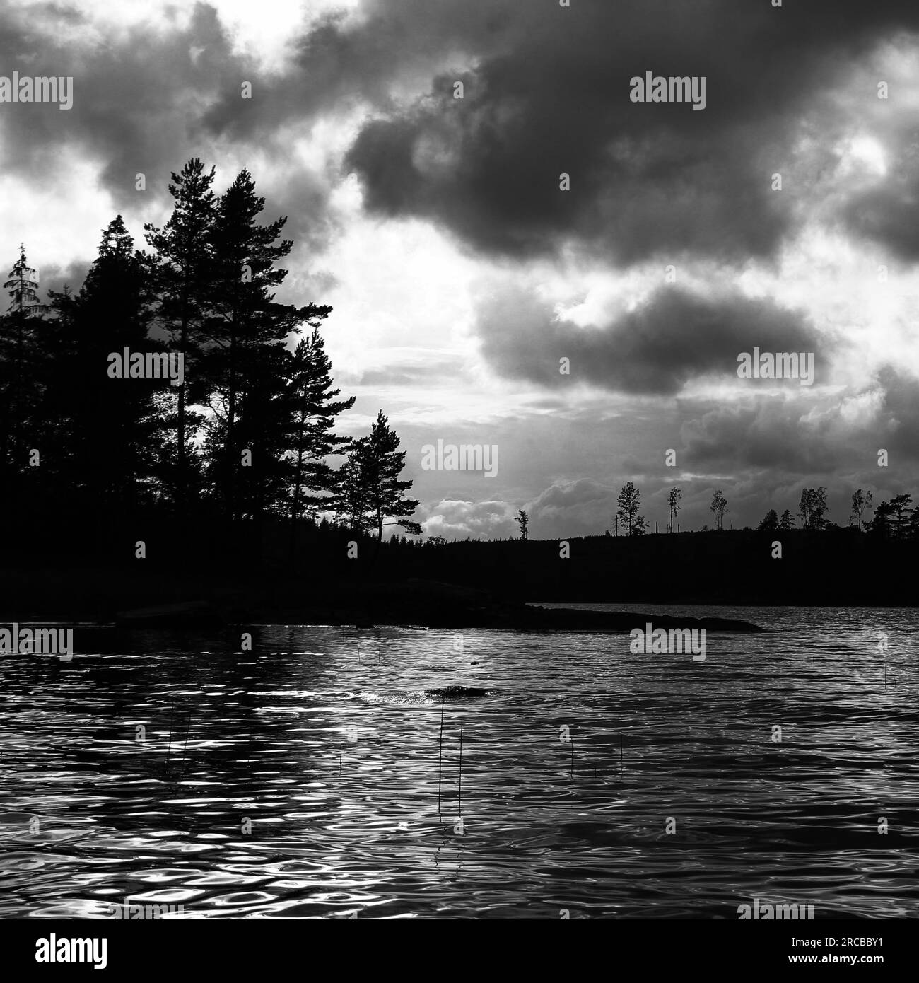 Summery sky Black and White Stock Photos & Images - Alamy