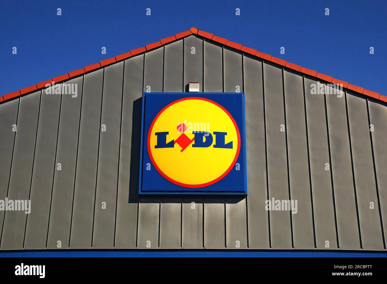 Lidl Logo Stock Photo