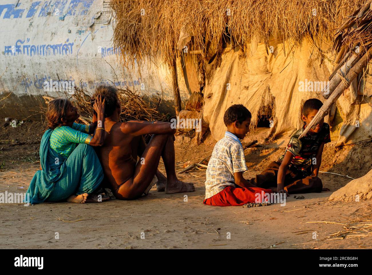 Rural life india hi-res stock photography and images - Alamy