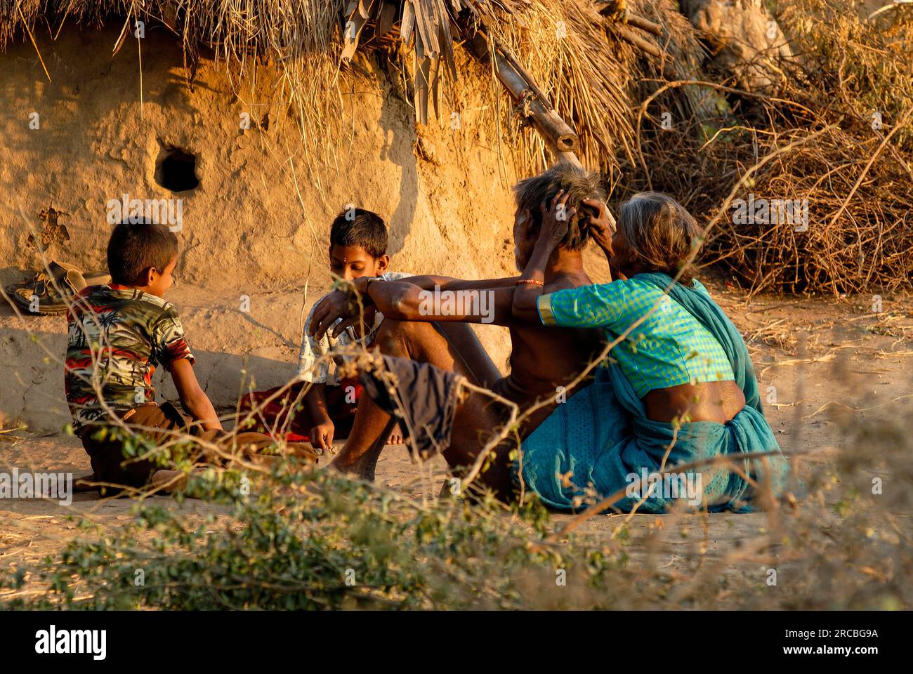 Rural life india hi-res stock photography and images - Alamy