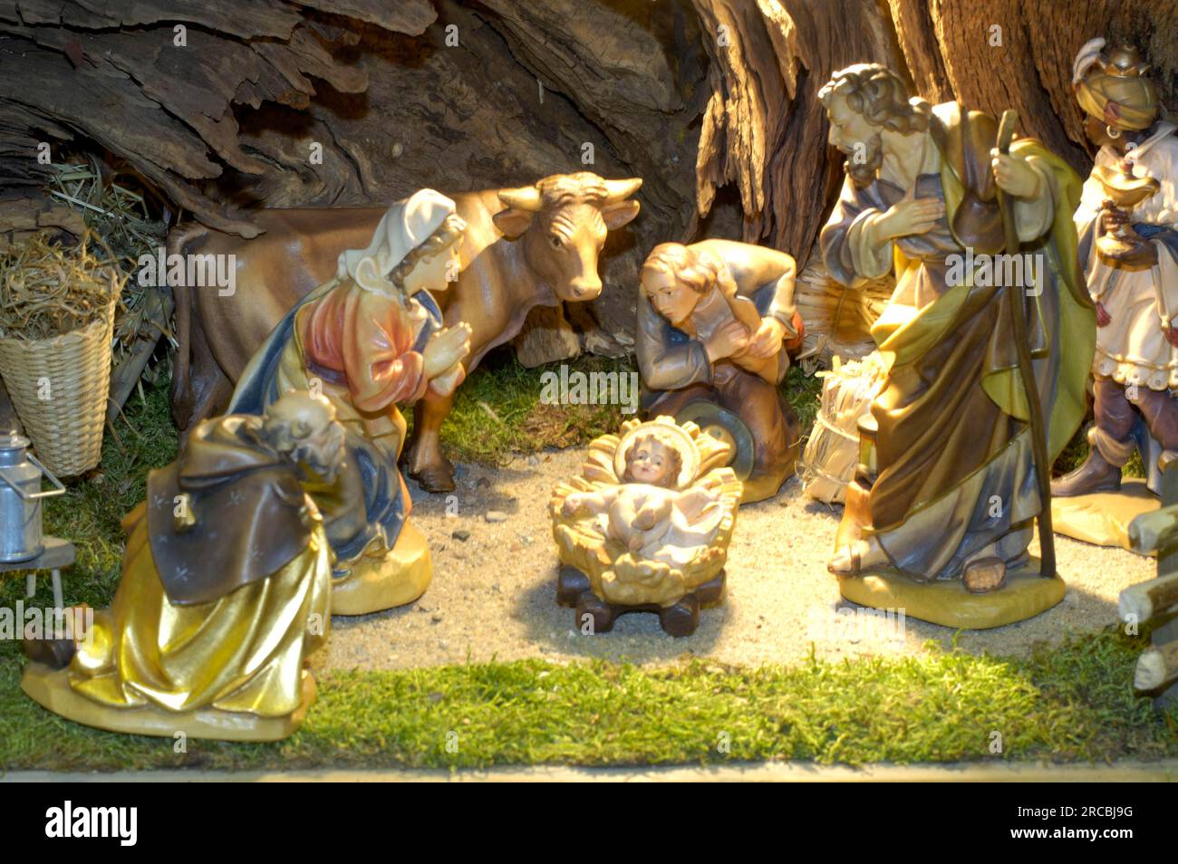 Christmas crib, Nativity Stock Photo Alamy
