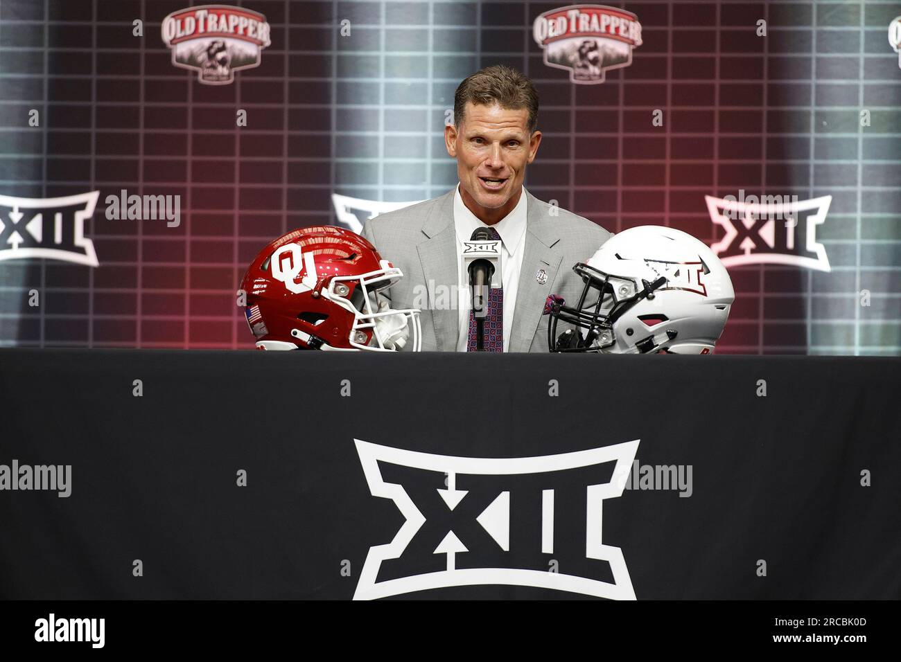 Oklahoma Head Football Coach Brent Venables at Big 12 Media Day