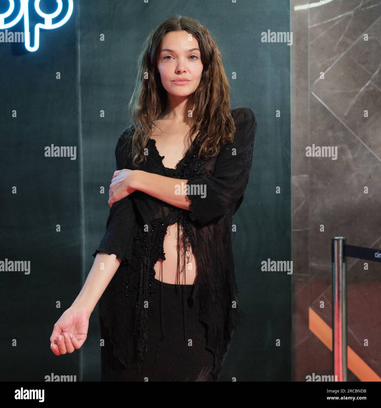 Actress Ana Rujas attends the Wallapop 10th anniversary photocall at 