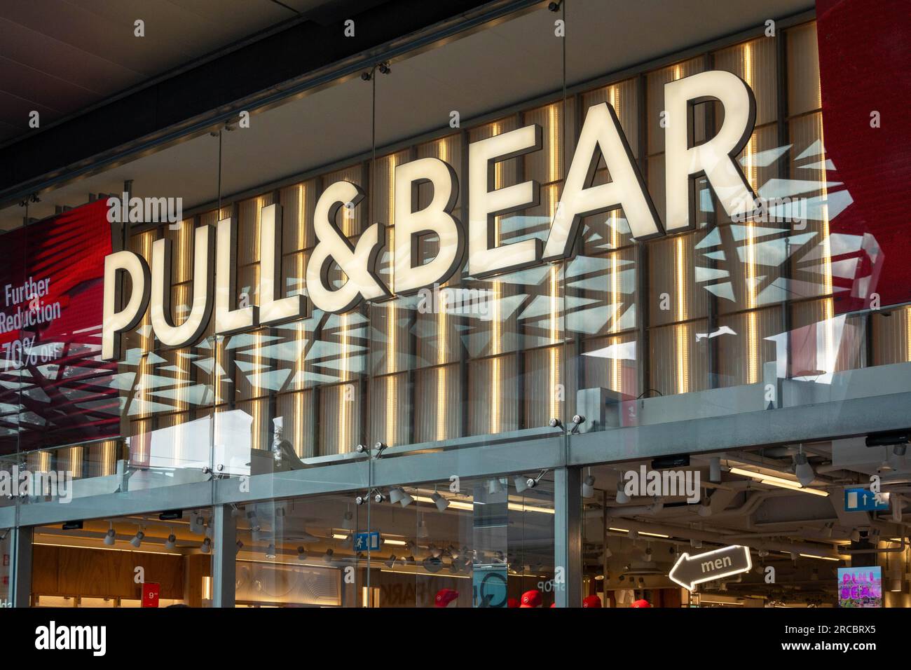 Pull&Bear clothing store in Liverpool ONE Stock Photo Alamy