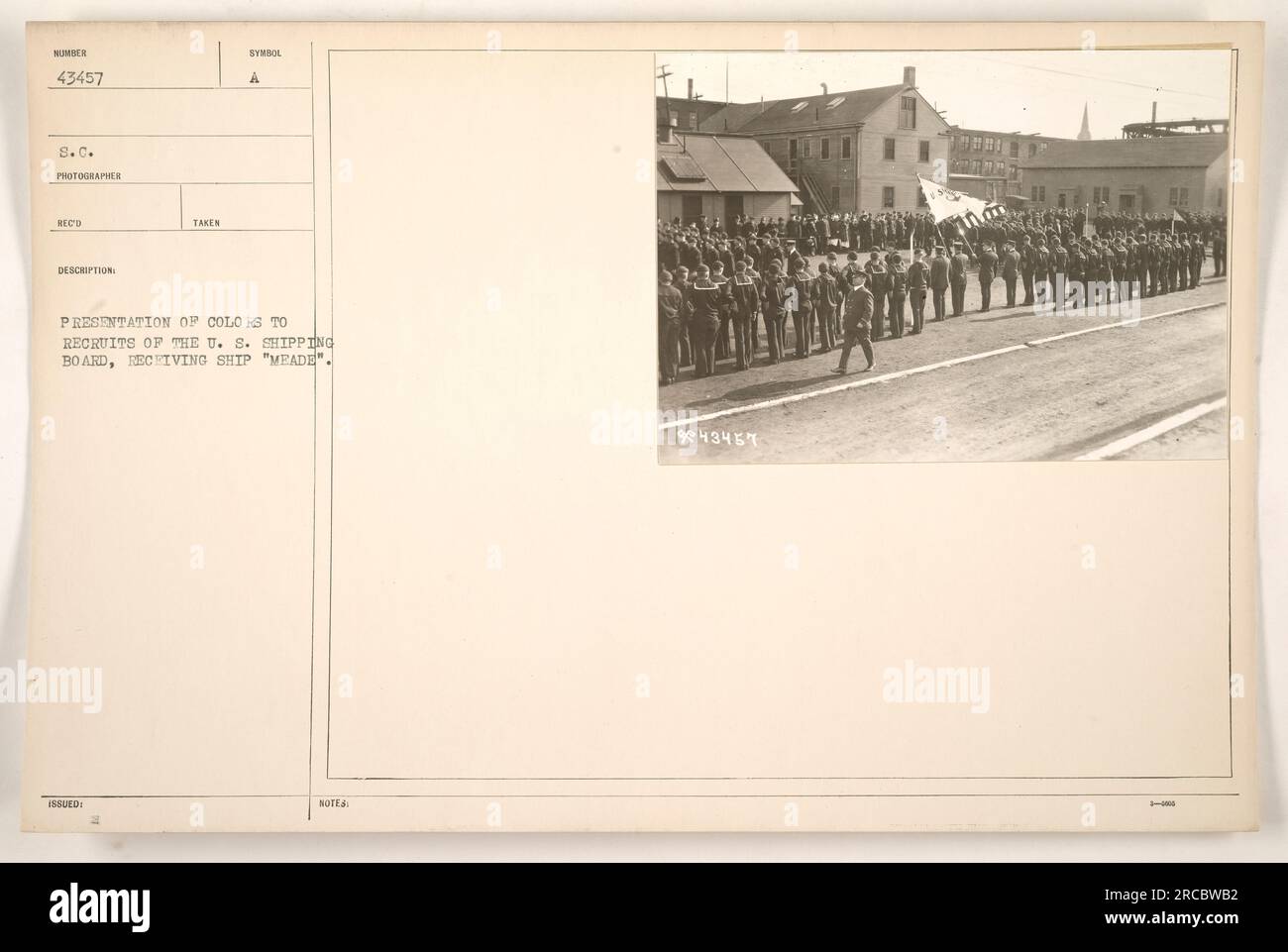 presentation of recruits to colors