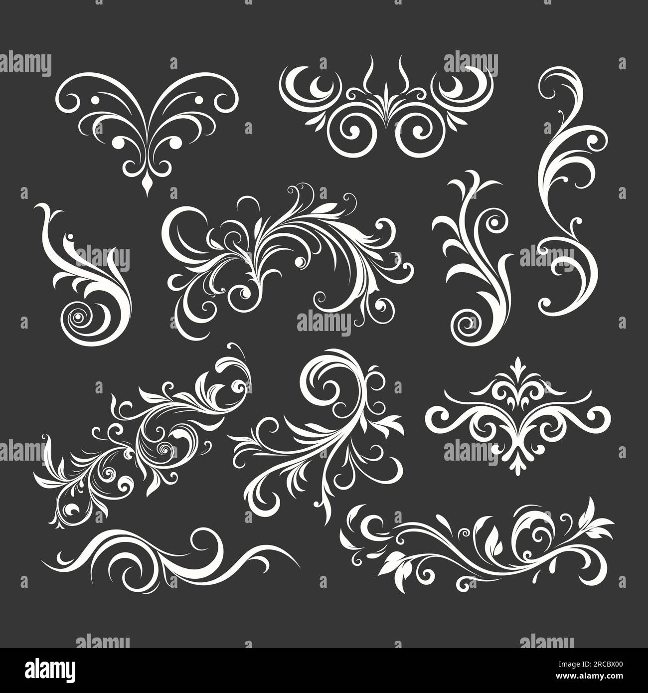 Flourishes Swirls