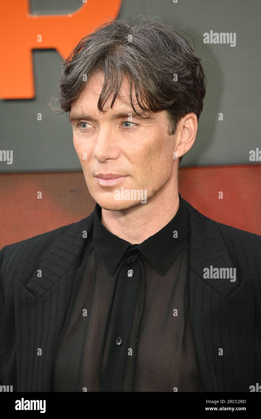 London, UK. 13th July, 2023. Cillian Murphy attends Oppenheimer - UK Premiere at ODEON Luxe, Leicester Square, London, UK. Credit: See Li/Picture Capital/Alamy Live News Stock Photo