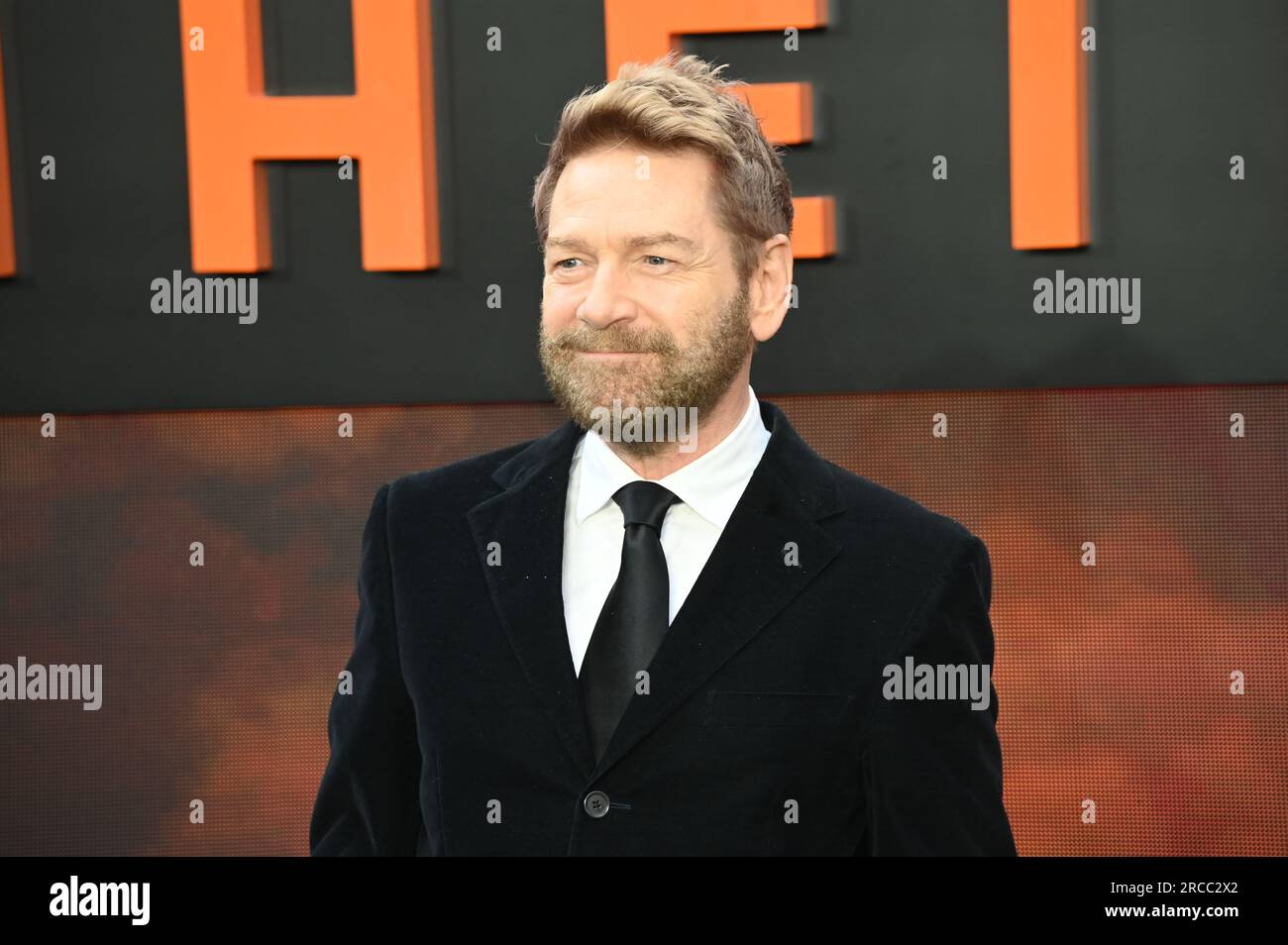 London, UK. 13th July, 2023. Kenneth Branagh attends Oppenheimer - UK Premiere at ODEON Luxe, Leicester Square, London, UK. Credit: See Li/Picture Capital/Alamy Live News Stock Photo