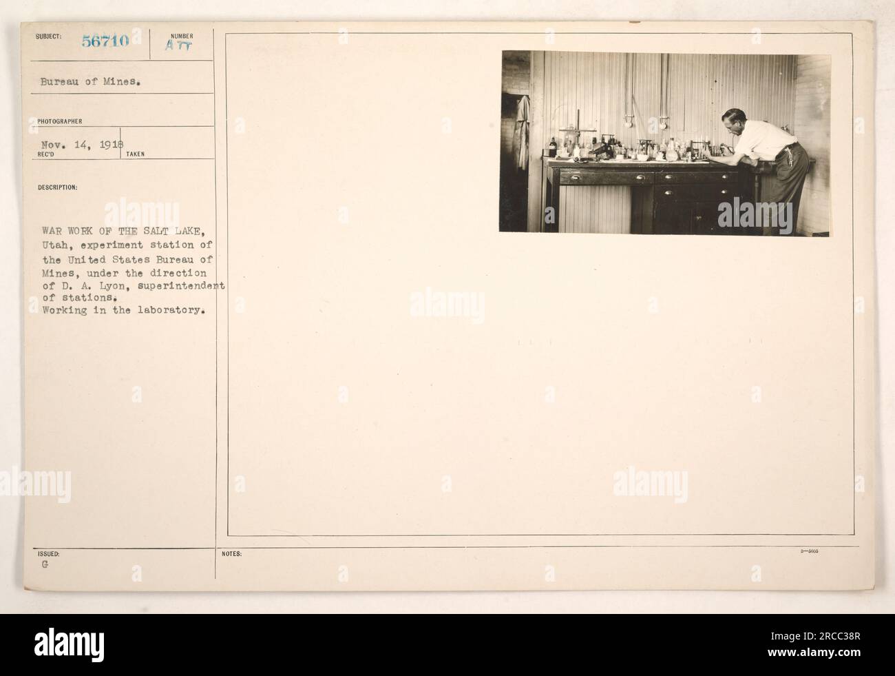 American soldiers can be seen working in a laboratory at the Salt Lake