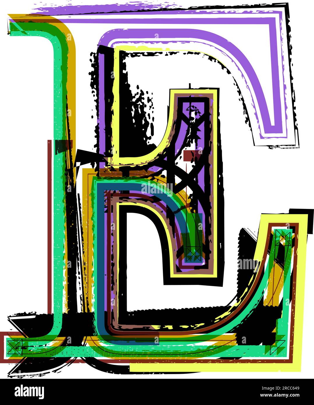 The letter e in different fonts