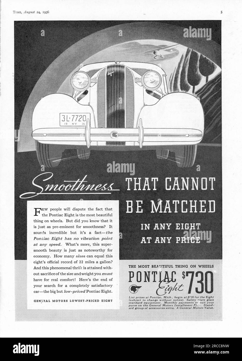 Vintage Time Magazine 24 August 1936 Issue Advert, USA Stock Photo Alamy