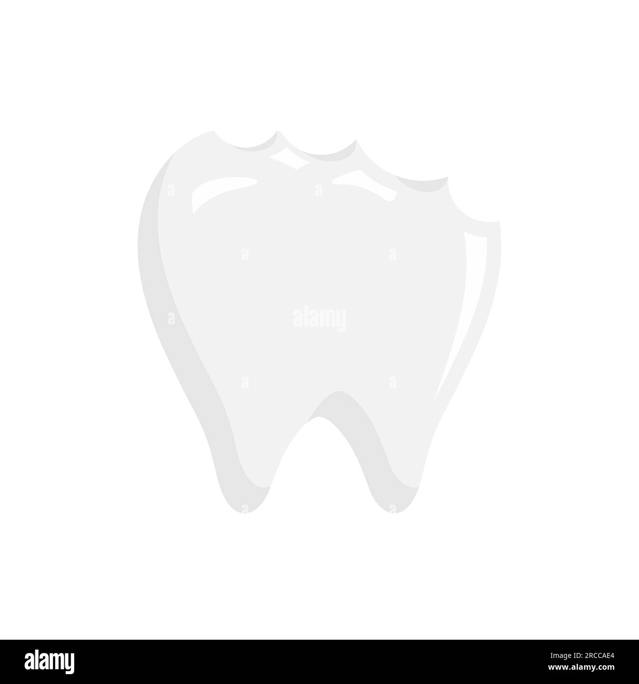 cavity tooth vector illustration. Toothache icon sign symbol Stock