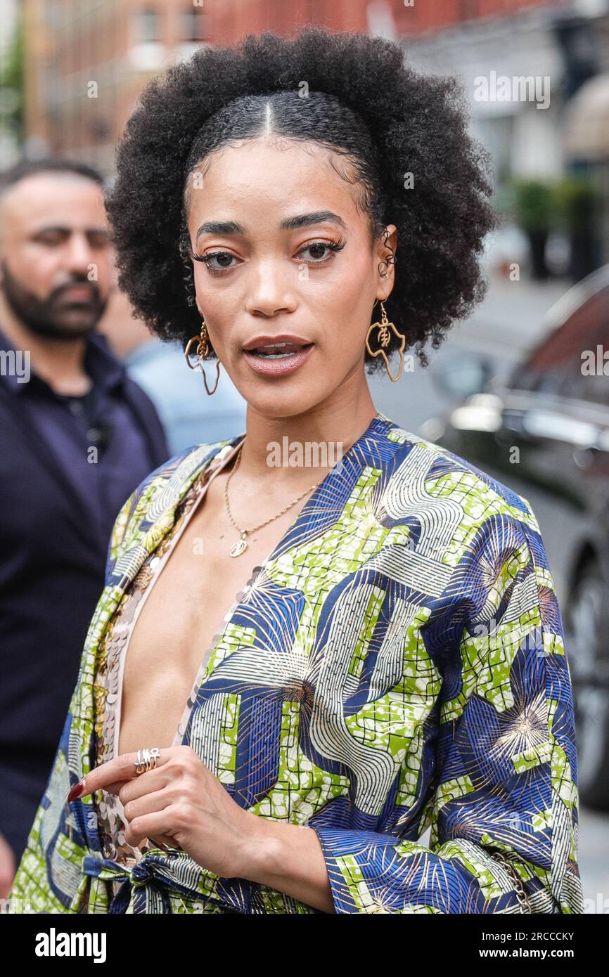 London, UK. 13th July, 2023. Cassie Clare. Models, celebrities and