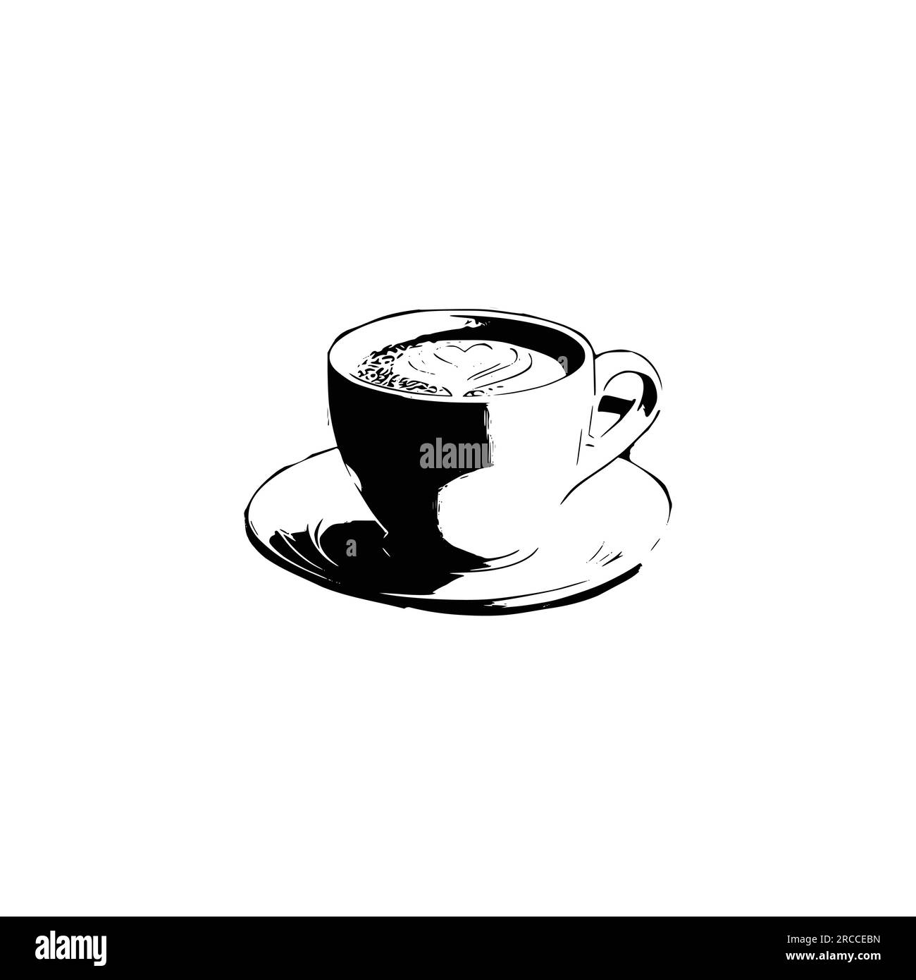 Handsketched tea Cup Vector illustration Stock Vector Image & Art Alamy