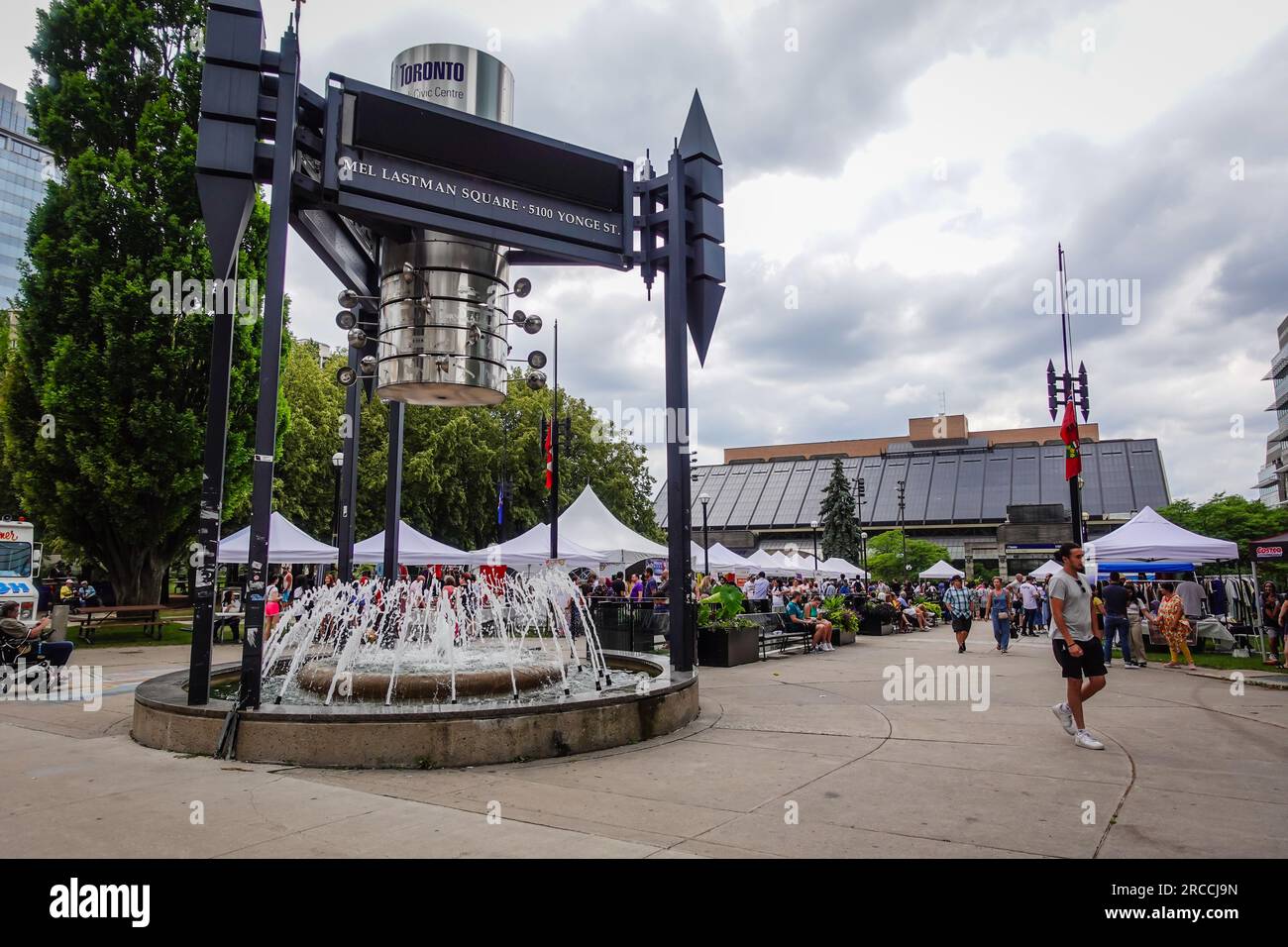 Mel Lastman Square is a vibrant public square located in North York, Toronto, Canada. Named