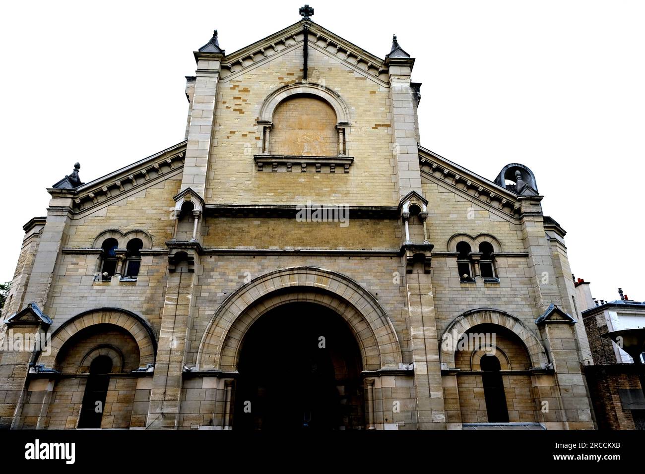Eglise Notre Dame Du Travail in the Montparnasse district in Paris France Stock Photo