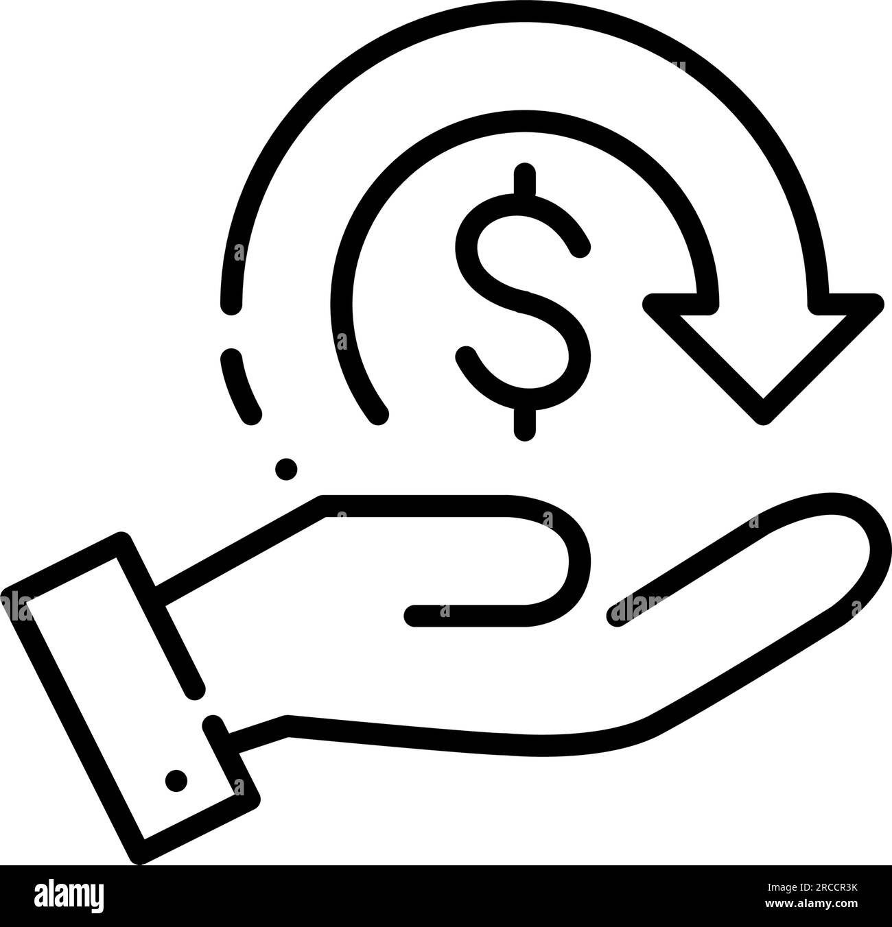 Person receiving reward Stock Vector Images - Alamy