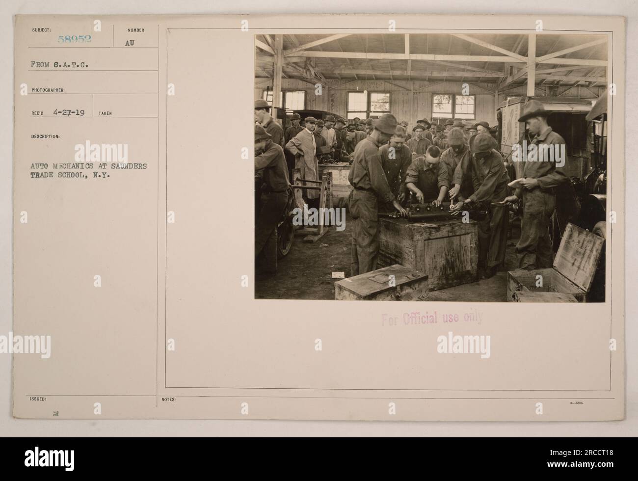 Sumber au auto mechanics at saunders trade school hires stock