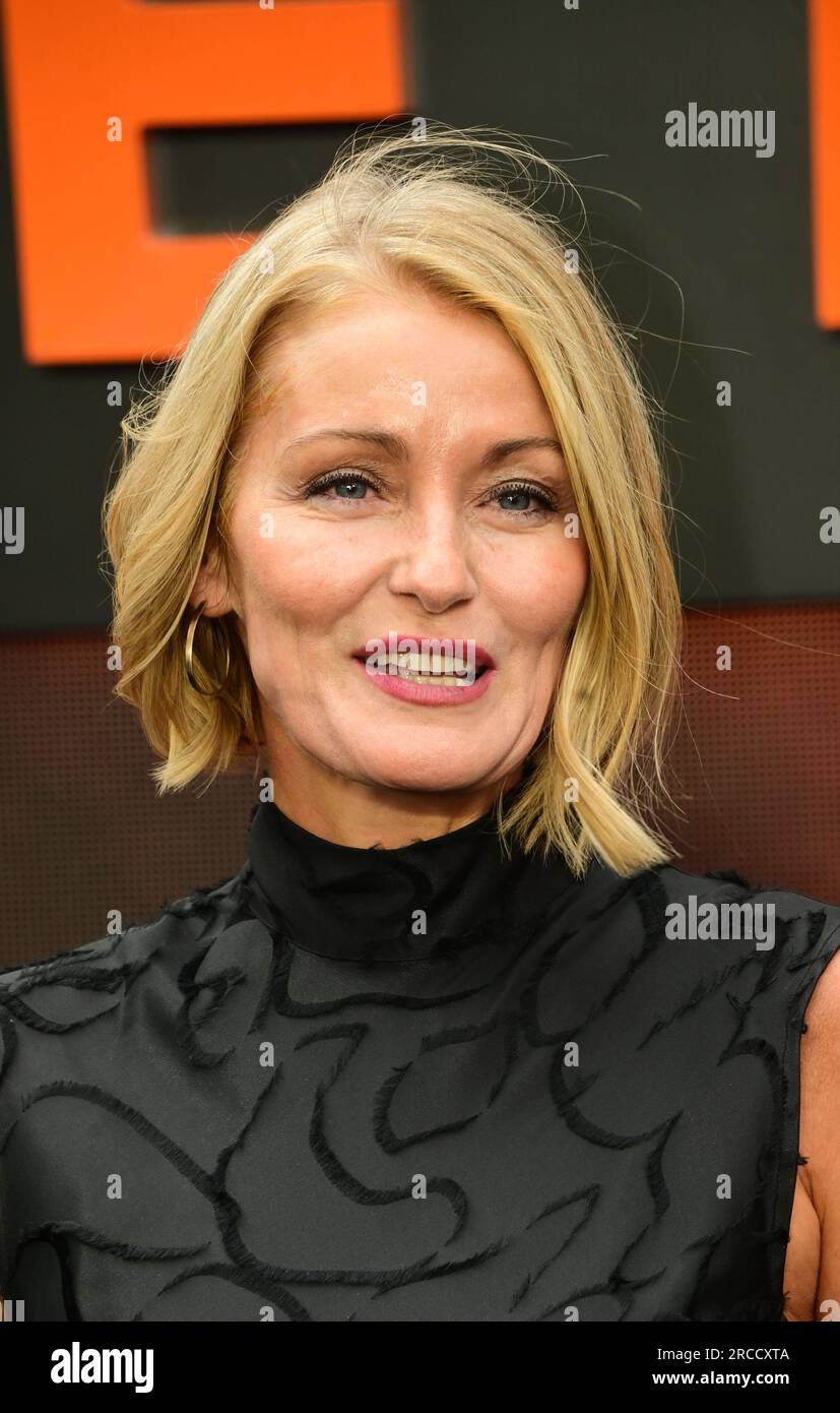 London, UK. 13th July, 2023. Louise Lombard attends the Oppenheimer - UK Premiere at ODEON Luxe, Leicester Square, London, UK. Credit: See Li/Picture Capital/Alamy Live News Stock Photo