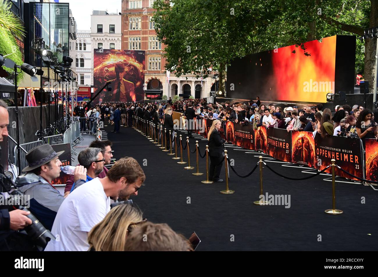 London, UK. 13th July, 2023. Tega Alexander attends the Oppenheimer - UK Premiere at ODEON Luxe, Leicester Square, London, UK. Credit: See Li/Picture Capital/Alamy Live News Stock Photo