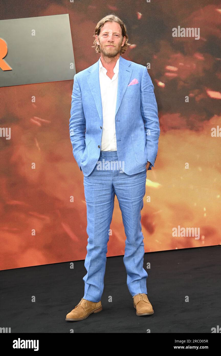 London, UK. 13th July, 2023. Jefferson Hall attends Oppenheimer - UK Premiere at ODEON Luxe, Leicester Square, London, UK. Credit: See Li/Picture Capital/Alamy Live News Stock Photo