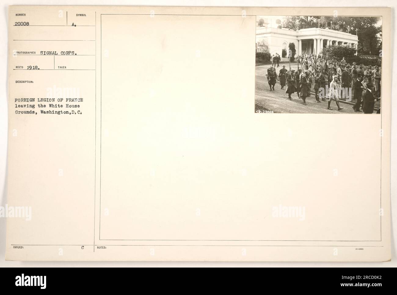 Soldiers From The Foreign Legion Of France Leaving The White House soldiers-from-the-foreign-legion-of-france-leaving-the-white-house
