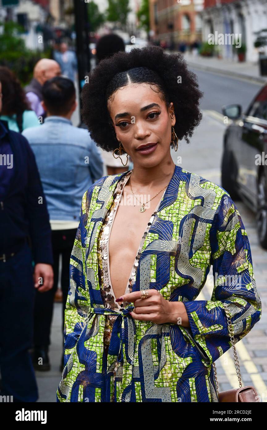 LONDON, ENGLAND - JULY 13: Cassie Clare attends The British Vogue x
