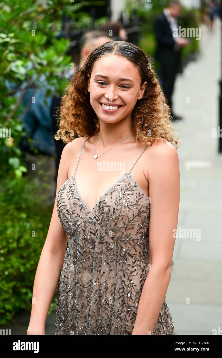 LONDON, ENGLAND - JULY 13: Ella-Rae Smith attends The British Vogue x self-portrait Summer Party at Chiltern Firehouse on July 13, 2023 in London, England. Credit: See Li/Picture Capital/Alamy Live News Stock Photo