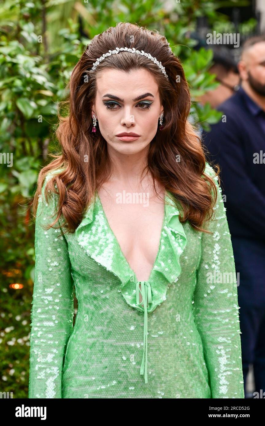 LONDON, ENGLAND - JULY 13: Charli Howard attends The British Vogue x