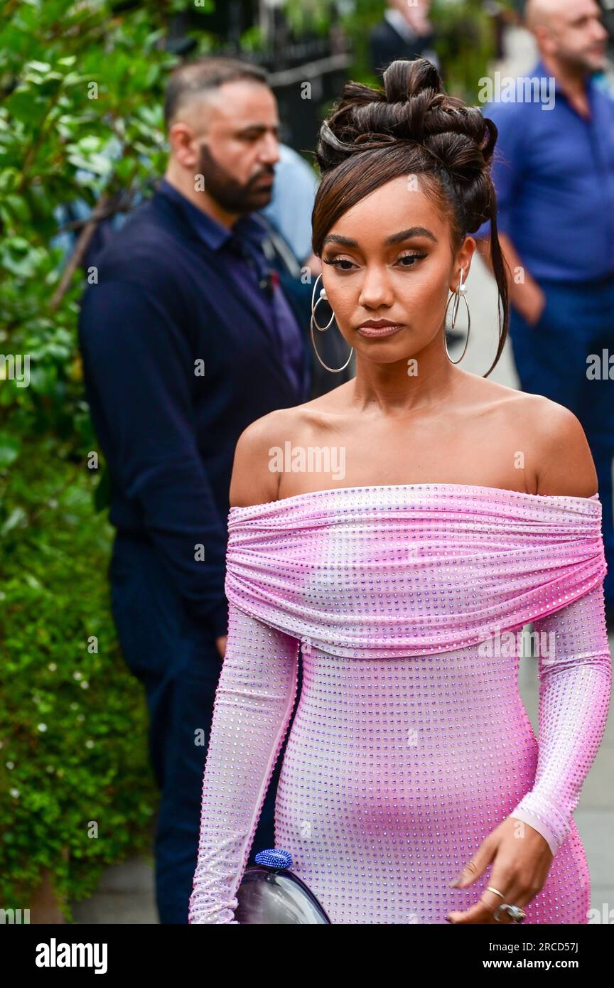 LONDON, ENGLAND - JULY 13: Leigh Anne Pinnock attends The British Vogue x self-portrait Summer Party at Chiltern Firehouse on July 13, 2023 in London, England. Credit: See Li/Picture Capital/Alamy Live News Stock Photo