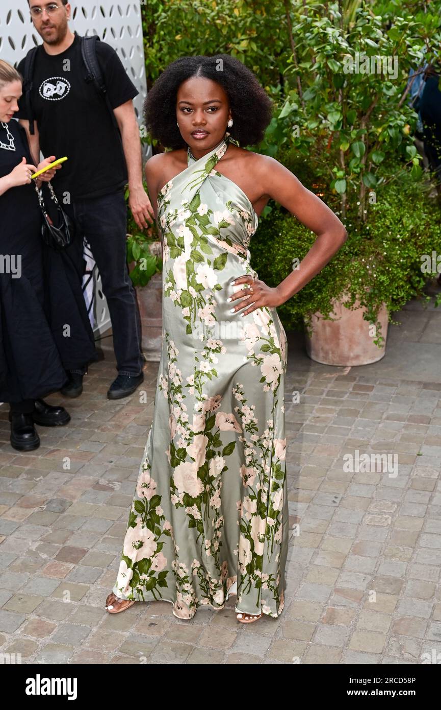 LONDON, ENGLAND - JULY 13: Sherrie Silver attends The British Vogue x