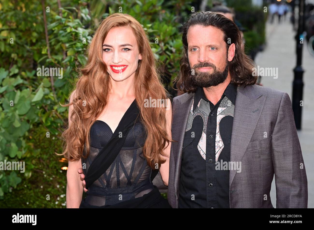 LONDON, ENGLAND - JULY 13: Elizabeth Jagger attends The British Vogue x self-portrait Summer Party at Chiltern Firehouse on July 13, 2023 in London, England. Credit: See Li/Picture Capital/Alamy Live News Stock Photo