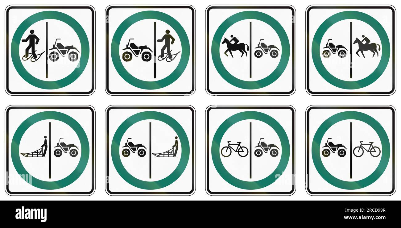 Snowshoeing Cut Out Stock Images & Pictures Alamy