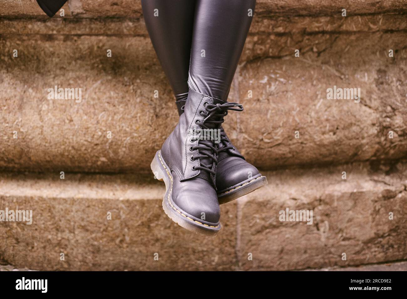 Ankle boots leggings hi-res stock photography and images - Alamy