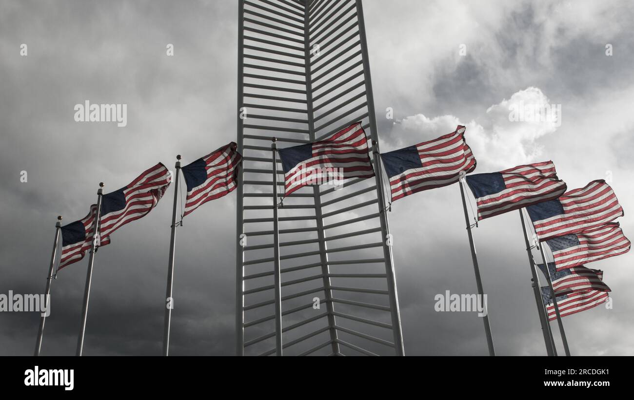 Denver Tech Center Monument Stock Photo Alamy