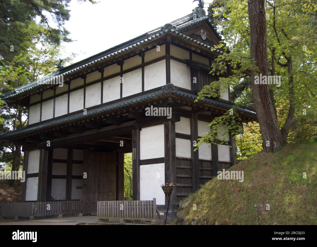 Hirosaki Castle gate house in Japan Stock Photo Alamy